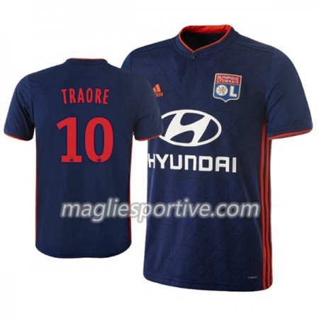 Completo Calcio Olympique Lyonnais Traore 10 Divisa Trasferta 2018/2019